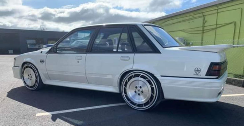 Group A AERO 20 Inch Black Machined Wheel (PRE-VE)