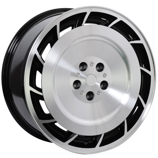 Group A AERO 20 Inch Black Machined Wheel (VE-VF)